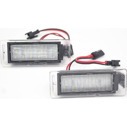 2x LED Licence Number Plate Light for OPEL VAUXHALL MOKKA Insignia Sports Tourer Cadillac GMC Chevrolet Cruze Camaro Corvette