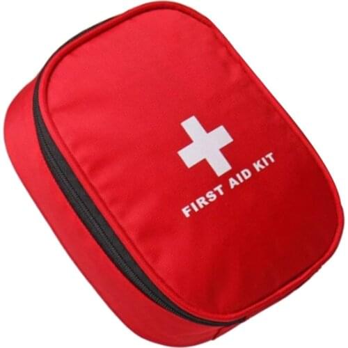 Outdoor First Aid Emergency Medical Bag Medicine Drug Pill Box Home Car Survival Kit Emerge Case Small Oxford Pouch