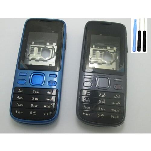 Black Blue Full Body Housing Cover and Keypad For Nokia 2690 and Screwdriver Open Tools Kit