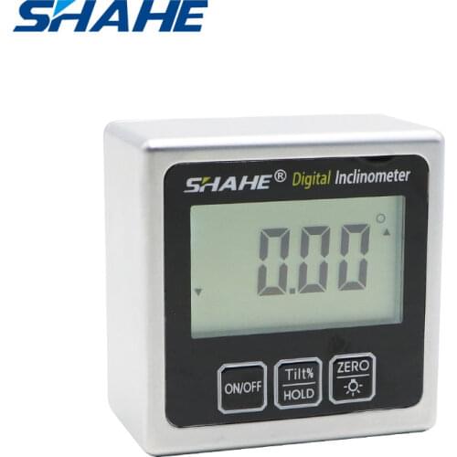 Digital Bevel Box Angle Gauge Meter mini Digital Protractor 360 degrees Magnets Base Digital Inclinometer Electronic protractor