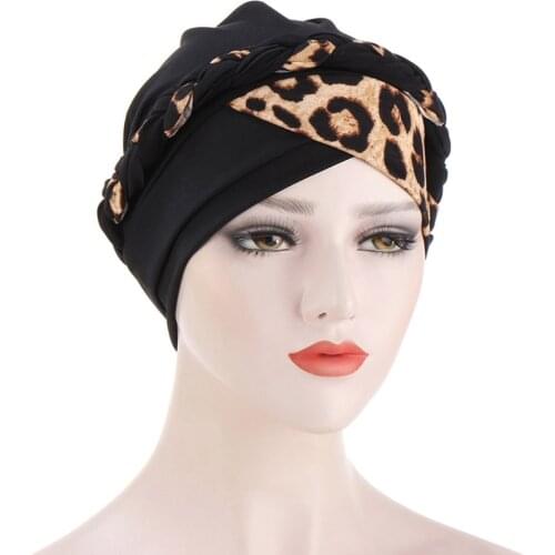 New Women Soft Floral Print Cotton Women Turban Fashion Banadans Cancer Headwrap Chemo Cap Head Wrap Hair Accessories