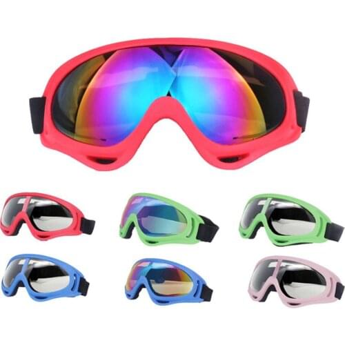 Pc Motorcycle Goggles Ski Glasses UV Protection Sport Snowboard Skate Skiing Goggles