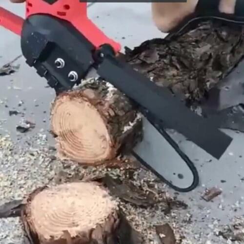 Cordless Chain Saw Brushless Motor Power Tools Cordless Electric Chainsaw Garden Power Tools with 2 Battery