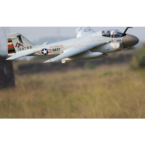 RC Jet Hobby Plane Freewing 80mm A-6 A6 Intruder with Flaps and Retracts