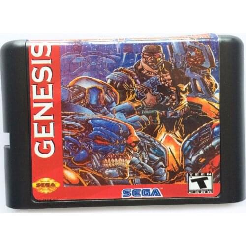 Body Count 16 bit MD Game Card For Sega Mega Drive For SEGA Genesis