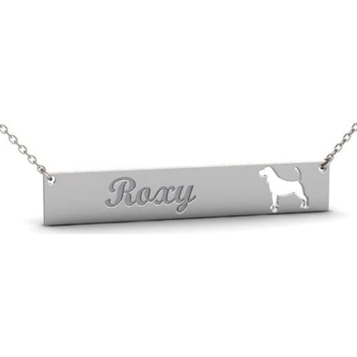 Ufine Personalized name or words gift for girl fashion BEAGLE Dog pendant Necklace cooper high quality pendant necklace N2131