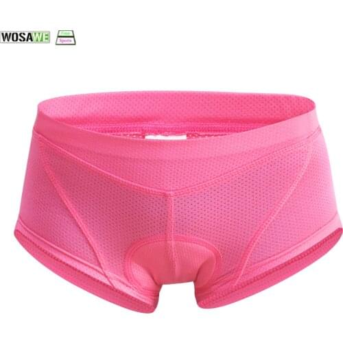 Womens Cycling Shorts 3D Gel Padded Breathable Underwear Bicycle Bike Compression Tights MTB Downhill Bicycle Shorts