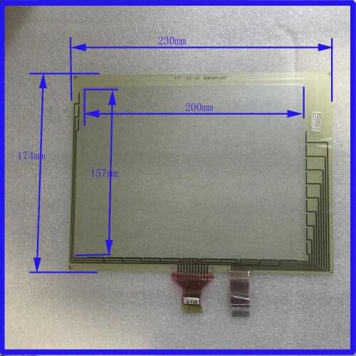 ZhiYuSun USP4484038 0P-29 9.7 inch Touch Screen panels POST resistive touch panel For industry applications glass touch