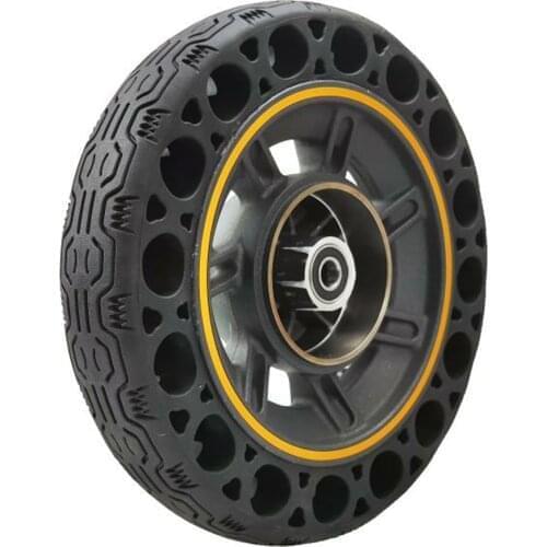 10 Inch Solid Hollow Damping Rubber Tyre For Ninebot MAX G30 Electric Scooter Front and Rear Tyre Wheel Tire Parts