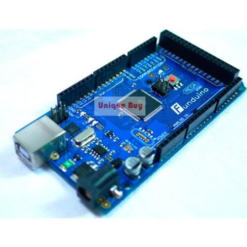 10pcs/lot 2013 new Funduino Mega2560 AVR ATmega2560 ATMEGA8U2 + USB cable