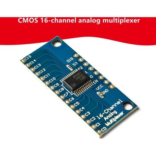 CD74HC4067 High-speed CMOS 16-channel analog multiplexer Analog/Digital