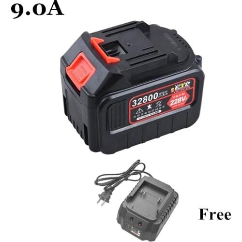 18V 21V Large-capacity Electric Wrench Supporting Battery Pack 9000 mAh Large-capacity Rechargeable Lithium Battery Pack