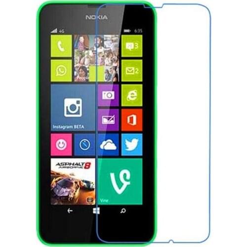Mobile Phone Accessories Celulares Pelicula Lumia 630 Tempered Glass LCD Screen Protector For Nokia Lumia 630 Protective Film