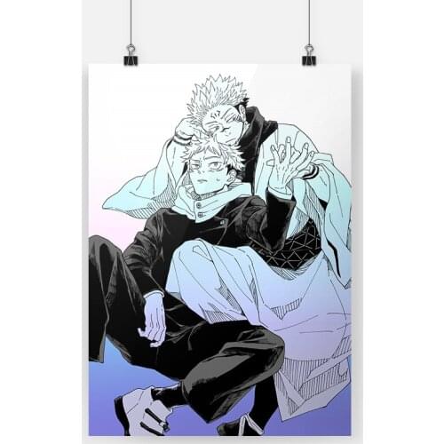 Jujutsu Kaisen Yuji Itadori Sukuna anime canvas painting decor wall art pictures bedroom study home decoration prints poster