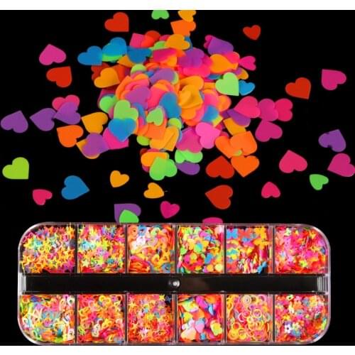Heart Shape Sequins Letter Resin Fillings Glitter Sequin DIY Uv Epoxy Resin Mold Filler Nail Art Decor Crafts Jewelry Making