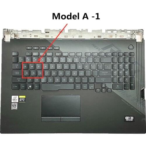 Laptop US Monochrome/Colorful Backlight Keyboard Shell Cover case for Asus ROG Strix 3Plus G731 G731G G731GD G731GU GL731G S7D