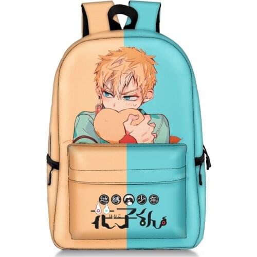 COSTAR Hot Anime Toilet-Bound Hanako-kun Printed Backpack Fashion High Capacity Student School Bag Kids