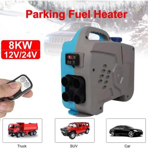 Diesel Air Heater 12V 8KW All In One Parking Heater Ignition Copper Heater Car Heater Host Integrated Parking Heater Machine