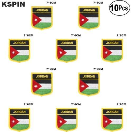 Jordan Flag Embroidery Patches Iron on Saw on Transfer patches Sewing Applications for Clothes in Home&Garden