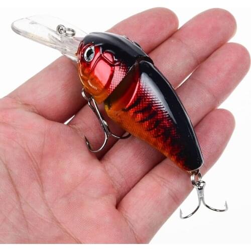 Diving Depth 0.5-1.5M Bionic Anti-Corrosion Plastic Fishing Bait 14.8G/85MM Simulation Minnow 3D Eyes Fishing Lure Hard Bait