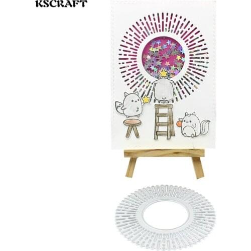 KSCRAFT Starburst Christmas Metal Cutting Dies Stencils for DIY Scrapbooking/photo album Decorative Embossing DIY Paper Cards