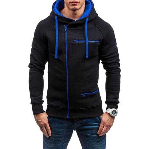 Nice spring Autumn Mens Sweater Coat Casual Fleece Sweater Jackets Men Zipper Knitted Thick Knitwear M-3XL Hooded Sweatercoat