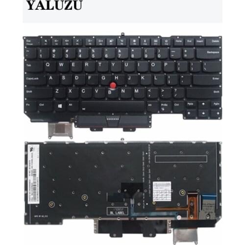 New For Lenovo Thinkpad X1 Carbon 5th Gen5 2017 Keyboard US Backlit 01ER623 YODB