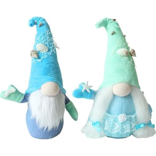 Sailing Series Wizard Gnome Doll Ornaments Cute Cartoon Dwarf Elf Home Decor Shelf Tiered Tray Decorations Festive Party