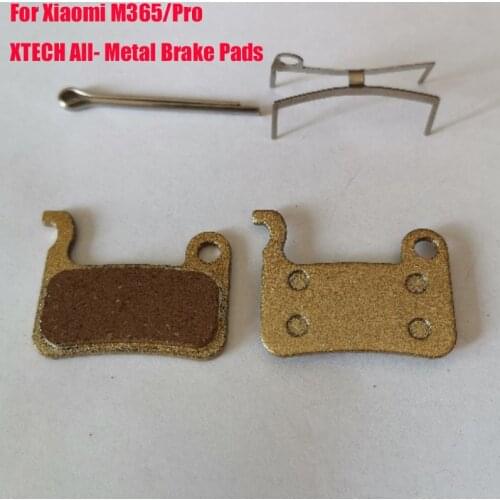Full Metal Disk Brake Pads for Xiaomi M365 XTECH HB100 Hydraulic Brake MTB Bicycle Disc Ceramics Metallic Brake Pads ZOOM XTECH