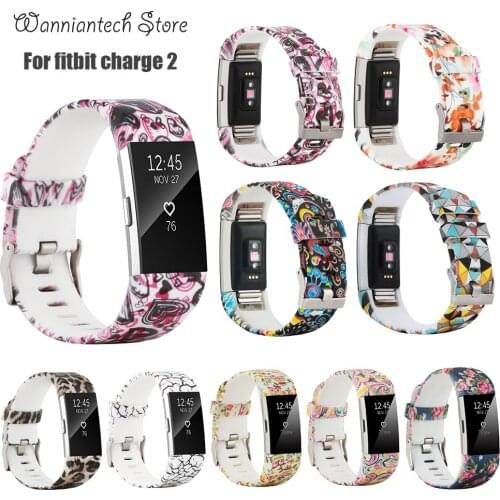 Sport Bands for Fitbit Charge 2 Band Silicone Smart Watch Strap Wristband for Fitbit Charge 2 Watch Band Accessories Strap
