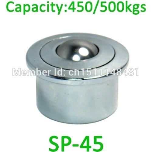 SP45 500kg capacity Heavy Duty Ball transfer unit SP-45 air cargo type conveyor roller assembly table platform bearing caster