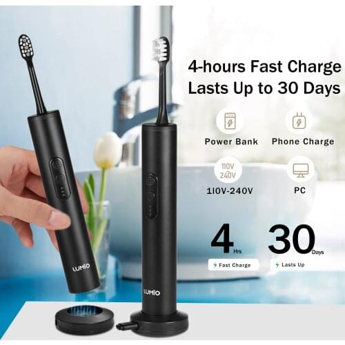 Sonic Electric Toothbrush Rechargeable Tooth Brushes Electronic Whitening Teeth Brush Adult Timer Brush 4 Hours Fast Charge