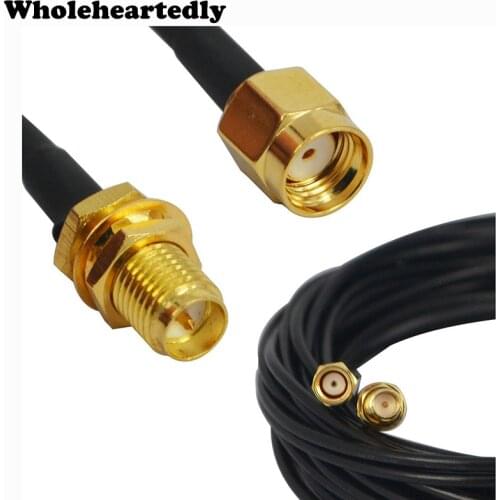 Hight quality 9M WiFi WAN Router Wi-Fi Antenna Extension Cable RP-SMA for Wifi Wan Router Connector Antenna
