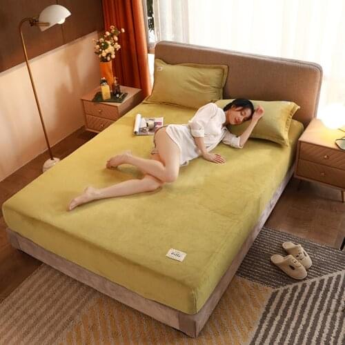 1pcs single bed sheets set Mattress Cover Four Corners With Elastic sheets for bed(no pillowcases)