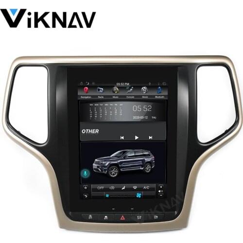 12.1inch Vertical screen Tesla Style For-JEEP Grand Cherokee 2014-2016 Car GPS navigation DVD Player car GPS multimedia player