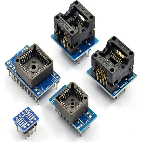 Universal Adapter Socket IC Extractor for Programmer TL866ii Plus TL866A TL866CS EZP2010 G540 13PCS Whole Set with Free Ship