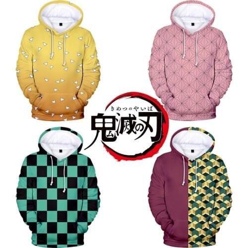 3D Cool New Arrival Demon Slayer Kimetsu no Yaiba hooded Sweatshirt Fashion Trend Style New 3D Cool Women/men Winter Hoodies