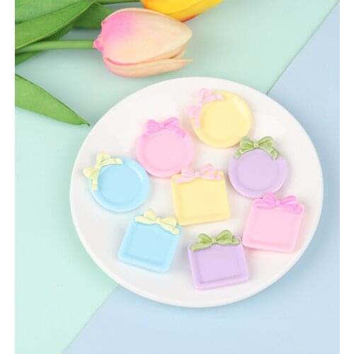 5PCS 1:12 Dollhouse Mini Dessert Plate Miniature Kitchen Plates Dish Accessoriesor
