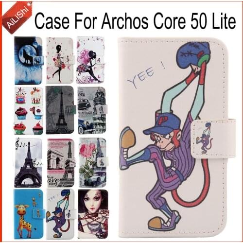 AiLiShi Factory Direct! Case For Archos Core 50 Lite Luxury Flip Leather Case Exclusive 100% Special Phone Cover Skin+Tracking