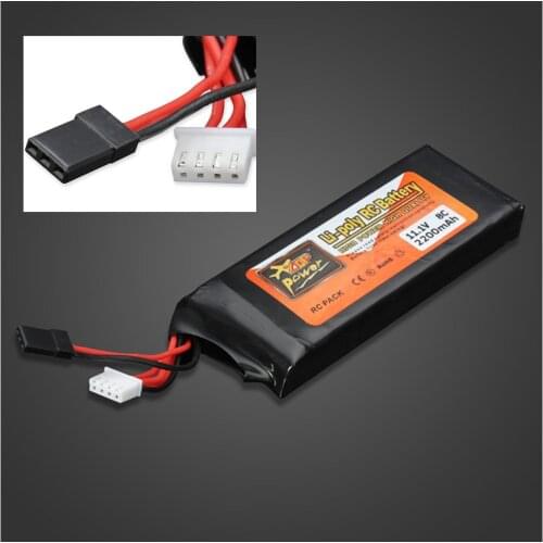 Wholesale 1pcs ZOP Power Rc lipo Battery 11.1V 2200MAH 8C 3S 3PK Transmitte battery for RC Futaba 3PK Transmitter