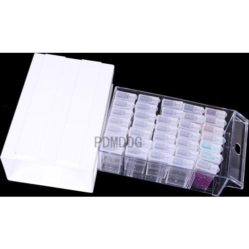5d Diamond Painting Accessories Detachable Storage Container 1/2/4 Boxes Drawers For Beads Seeds Drills with Individual Bottles