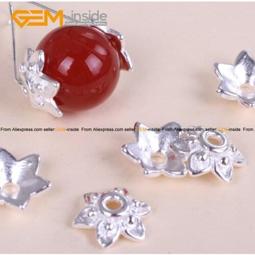 Spacer Craft Bead Caps Bright Tibetan Silver Bali Style Jewelry Findings 8mm Wholesale 20 Pcs/Bag Free Shipping