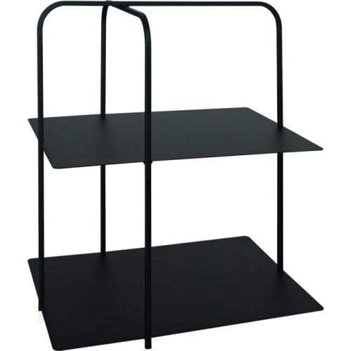 Tieyi double layer storage rack toilet table storage rack