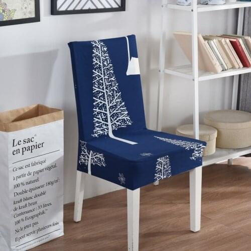 Elastic Spandex Chair Cover Dining Room Stretch Chair Protect Case Removable Anti-dirty Hotel Seat Cover Office Chair Slipcovers