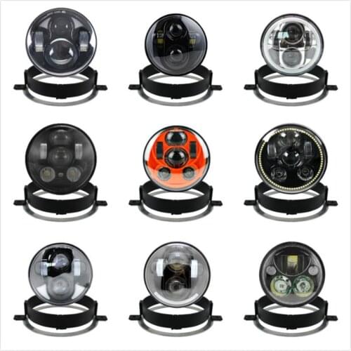 Motocycle Headlight For Honda VTX 1300 / 1800 Headlight 1pcs 5.75inch led headlight with 1set bracket for mounting