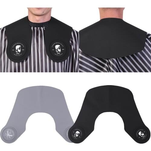 Hair Hairstyle Styling Tool Accessories Silicone Barber Hair Cutting Neck Cape Wrap Collar Shield Hair Coloring Tool