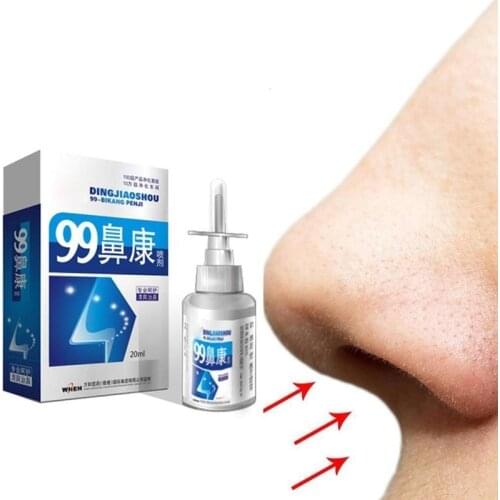 1pcs Chinese Traditional Herb Spray Nasal Spray Rhinitis Treatment Nose Care Chronic Rhinitis Sinusitis Spray Medicines Health