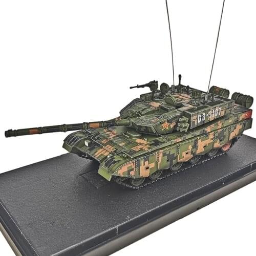 Die cast Hot sale 1:72 Scale Diecast Tank Models Army Tank Model 99A Military Tank Toy for Collection gift