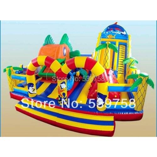 The latest inflatable slides, inflatable castles, Inflatable Bouncer, YLY-065
