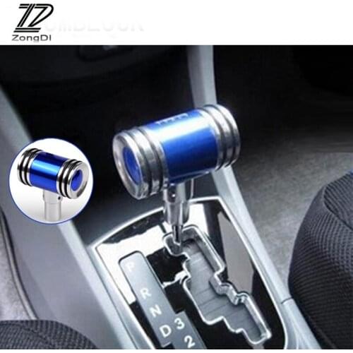 ZD Car Styling Comfortable Grip Gear Shift Knob T 5/6 speed For Renault Megane 2 3 Duster VW Touran Passat B6 Golf 7 T5 T4 Fiat